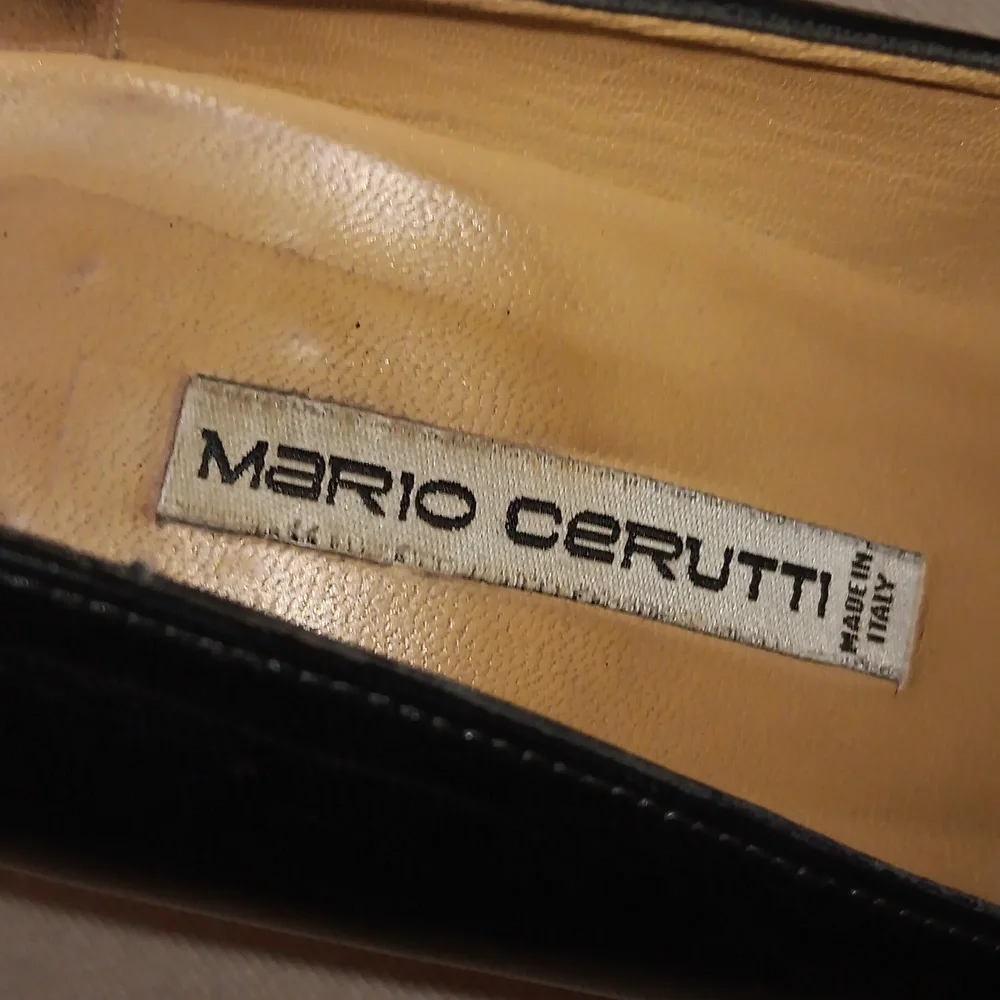 Mario Cerutti black leather heels - Picture 3 of 7
